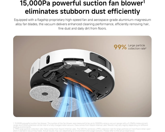 Xiaomi Robot Vacuum S40 Pro - alternate angle