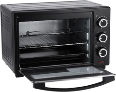 Olsenmark 24L Electric Oven with Rotisserie Function | 1600W Countertop Oven for Grilling, Toasting & Roasting | 6 Heating Stages, 60-Minute Timer with Bell | Stainless Steel Heating Elements, OMO2277