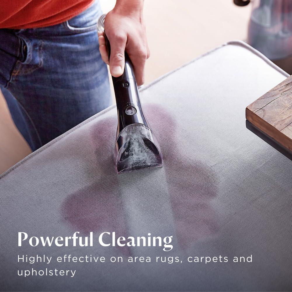 BISSELL SpotClean ProHeat 4720E – Portable Cleaner with Powerful Suction & HeatWave Technology | Removes Tough Stains from Carpets, Furniture, Curtains & Car Interiors | 2-Year BISSELL Warranty