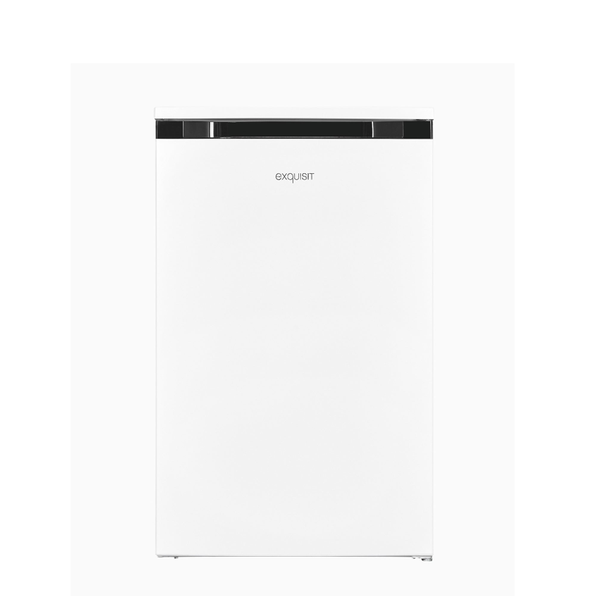 Exquisit Freestanding Freezer 85L 4-Star Freezing Manual Temperature Control Reversible Door GS81-051C (White)