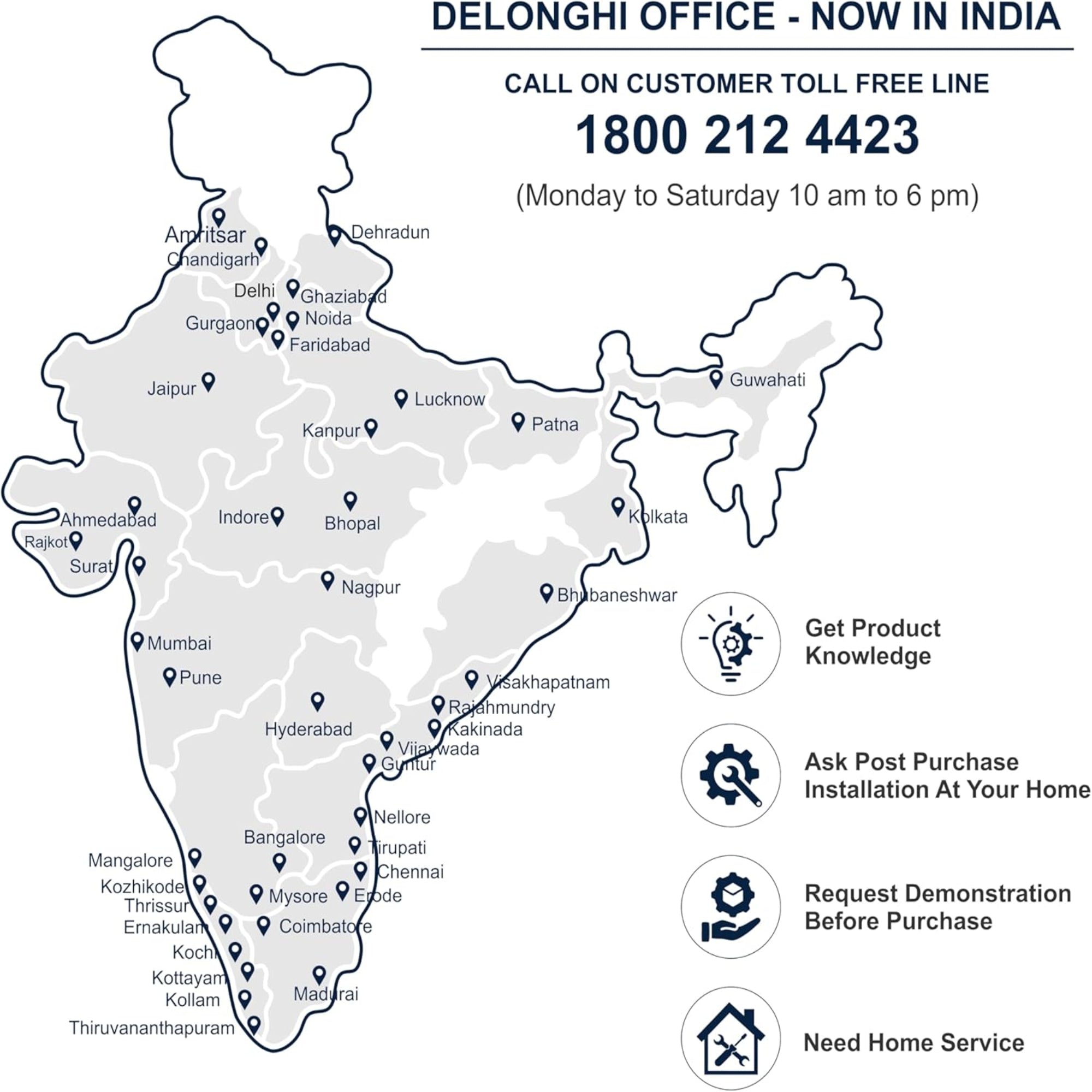 De'Longhi Magnifica Start Automatic Coffee Machine – Built-in Grinder LatteCrema System One-Touch Recipes ECAM220.60.B