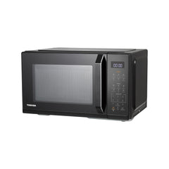 Toshiba 20 Liter Solo Microwave Oven – 800W 11 Power Levels Auto Menu Defrost Function MW3-EM20PE(BK)