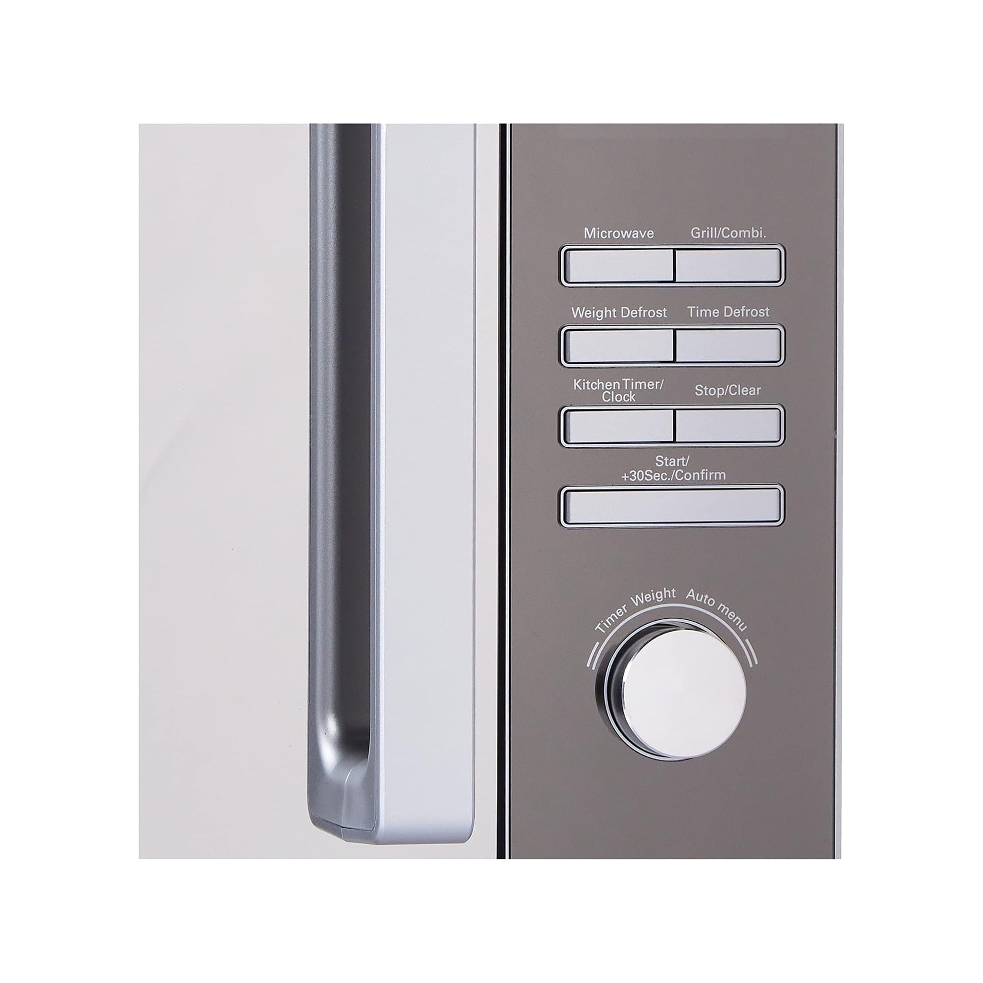 BLACK+DECKER 30 Liter Digital Microwave Oven with Grill – 900W Auto Menu Defrost Function Mirror Finish MZ2010P-B5