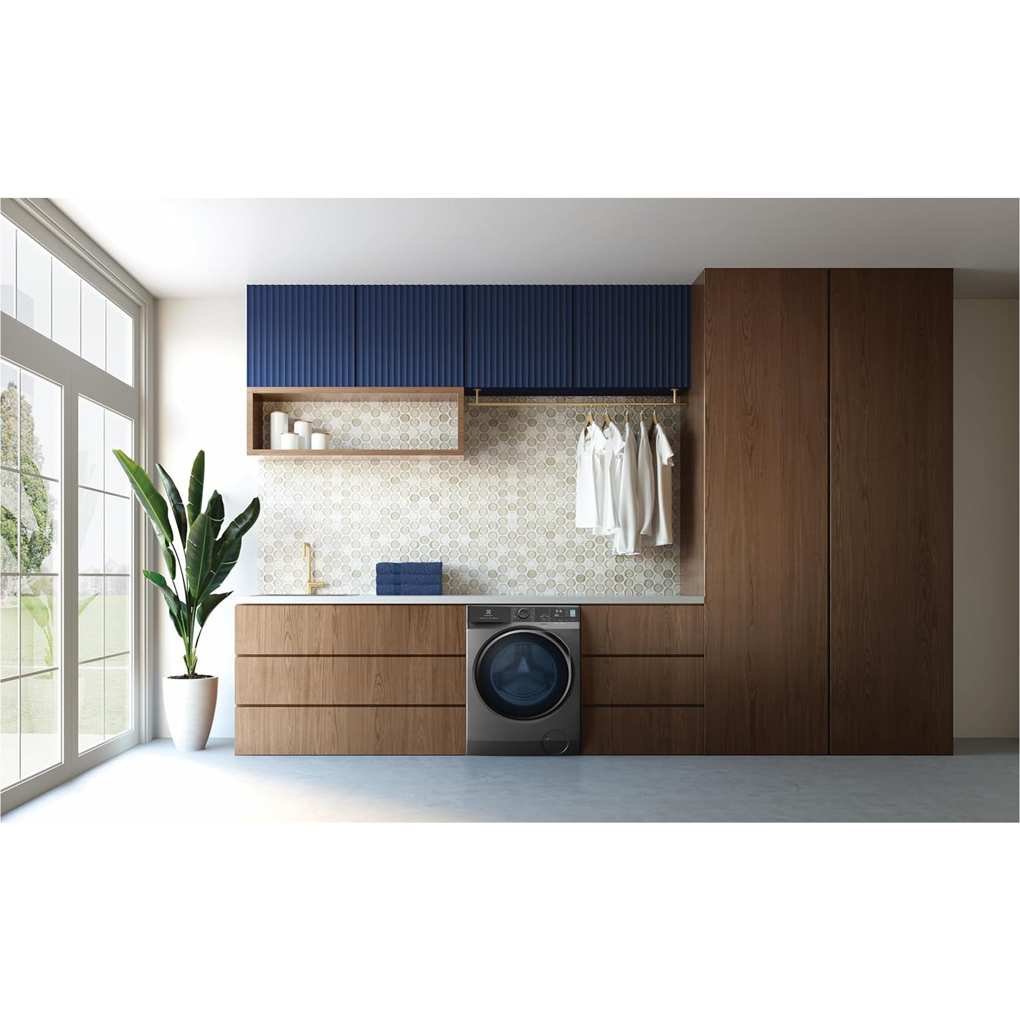 Electrolux 9/6 kg Washer Dryer – 1200 RPM EcoInverter UltraMix SensiCare EWW9024P5SB