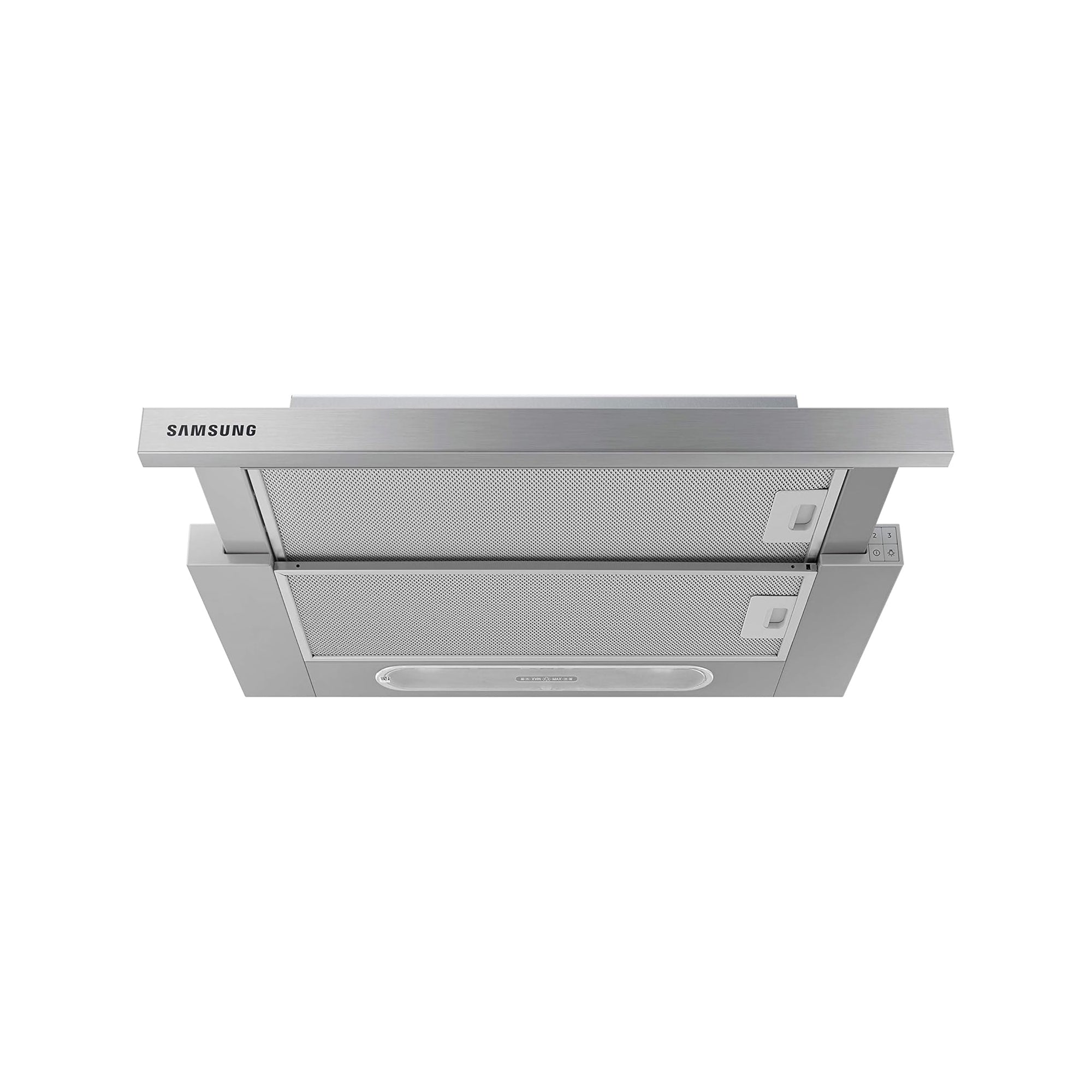 Samsung Built-In Telescopic Cooker Hood 60cm – 3 Speeds LED Lighting Washable Filter NK24M1030IS (Siver)