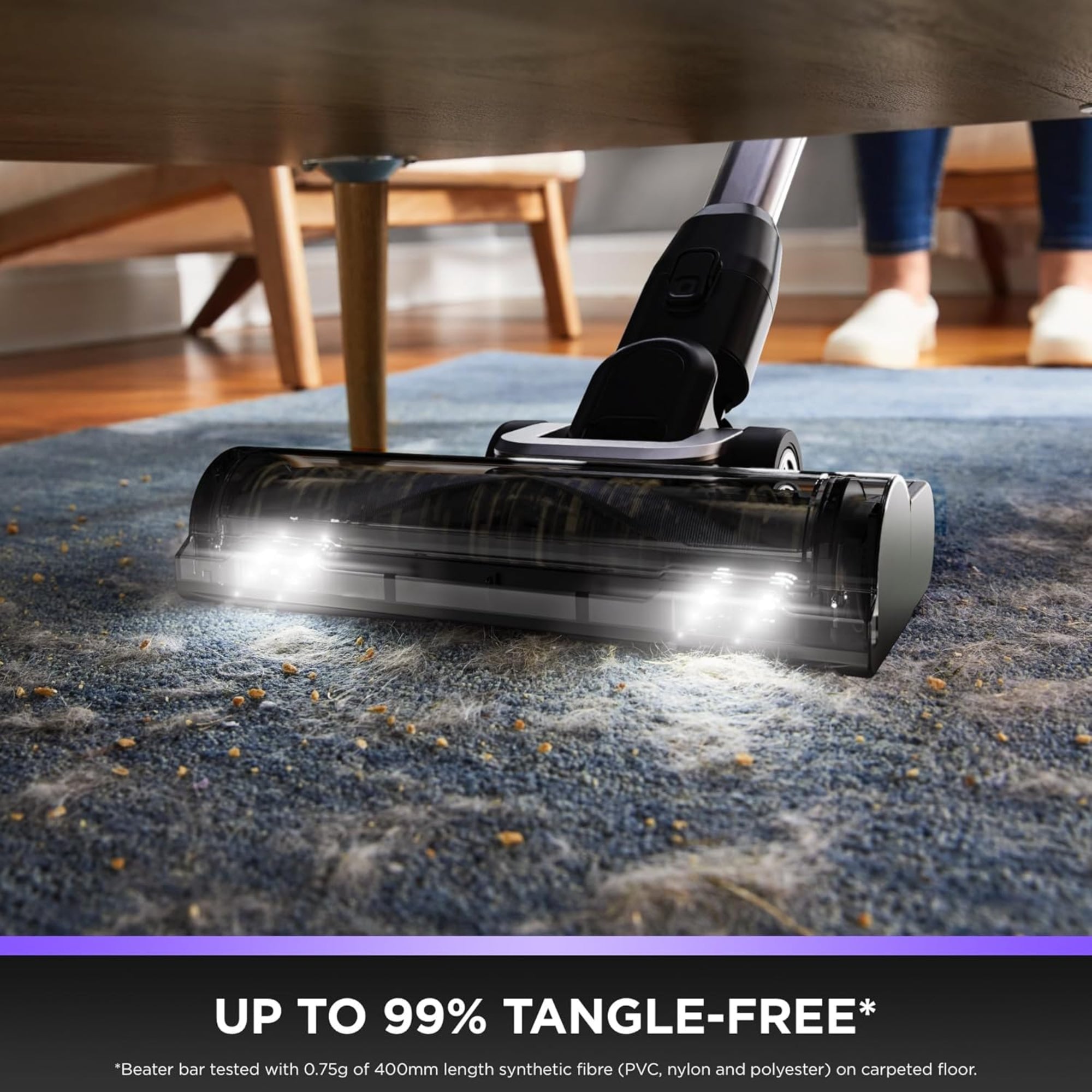 BLACK+DECKER PowerSeries Premier Cordless Stick Vacuum Cleaner 18V 72 Minutes Runtime Anti-Tangle Brush BSV520BRP-GB