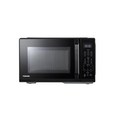 Toshiba 20 Liter Solo Microwave Oven – 800W 11 Power Levels Auto Menu Defrost Function MW3-EM20PE(BK)