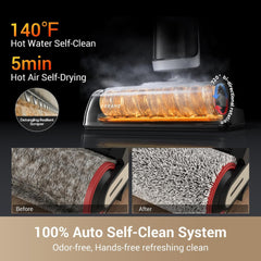 Dreame H14 Cordless Wet & Dry Vacuum Cleaner 180° Lie-Flat 18000Pa Hot Water Self-Cleaning Fast Hot Air Drying