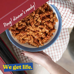 Russell Hobbs 17 Liter Retro Microwave Oven – 700W 5 Power Levels Defrost Function Manual Control RHRETMM705R