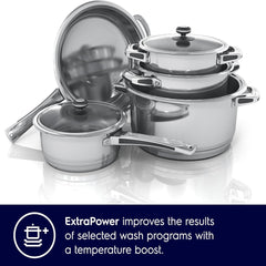 Electrolux Freestanding Dishwasher 14 Place Settings Silver ESM48311SX