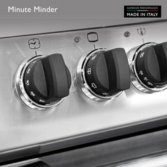 Tecnogas Superiore 90×60 cm Freestanding Gas Cooker with 5 Burners – 133L Convection Fan Oven Stainless Steel N3X96G5VCF