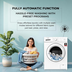 Star Track 6KG Front Load Washing Machine with BLDC Inverter Motor Steam Wash & 1200 RPM – SW-600ATT2-AZ (BLACK)