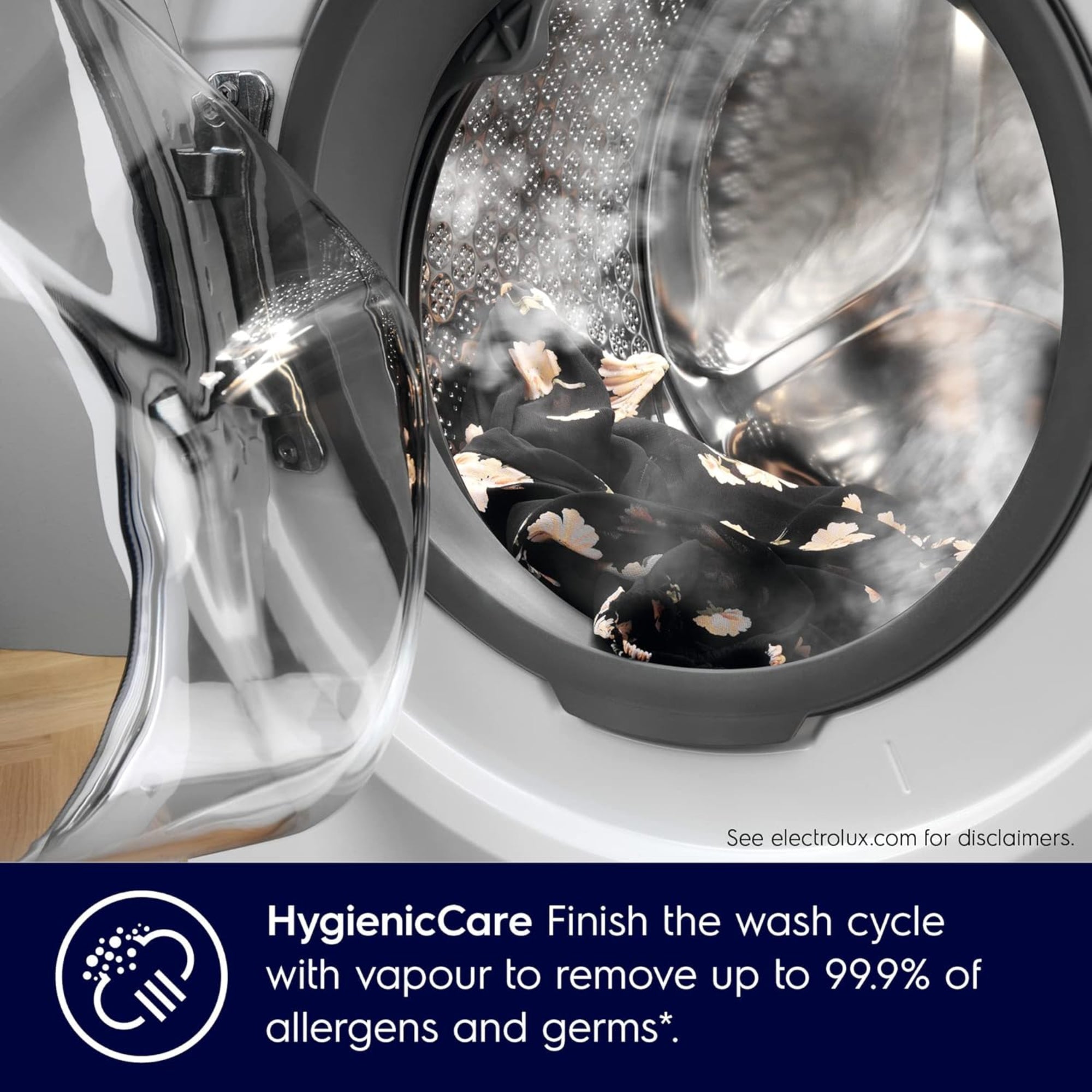 Electrolux Washer dryer 7/5 kg – Eco Inverter Motor 1200 RPM & Multiple Wash Programs EWW7024M3SB