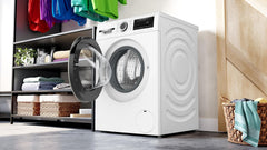 Bosch Front Load Washing Machine,  9kg, 1400RPM, Touch Control, White, German Engineering, WGA14400GC