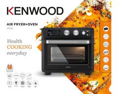 Kenwood MOA25 25L Air Fryer Oven, 2-in-1 Toaster Oven with Rotisserie, Black