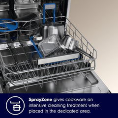 Electrolux Freestanding Dishwasher 14 Place Settings Silver ESM48311SX