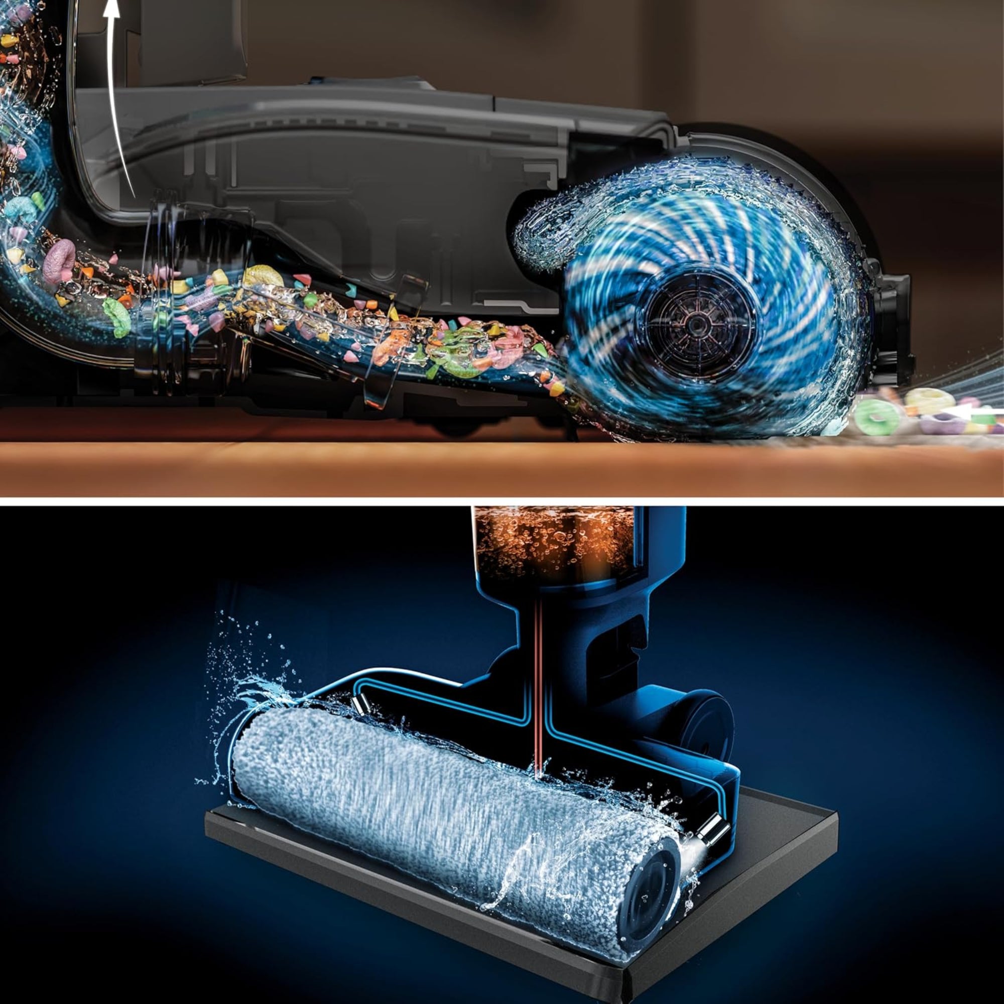 Shark HydroVac MessMaster Wet & Dry Vacuum Cleaner 3-in-1 Vacuum Mop Self-Cleaning System Multi-Surface WD161