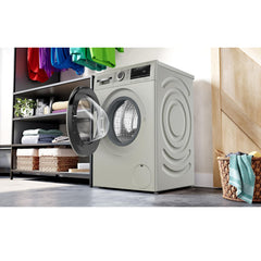 Bosch Series 4 Front Load Washing Machine 9kg 1400RPM Silver Inox WGA1440XGC