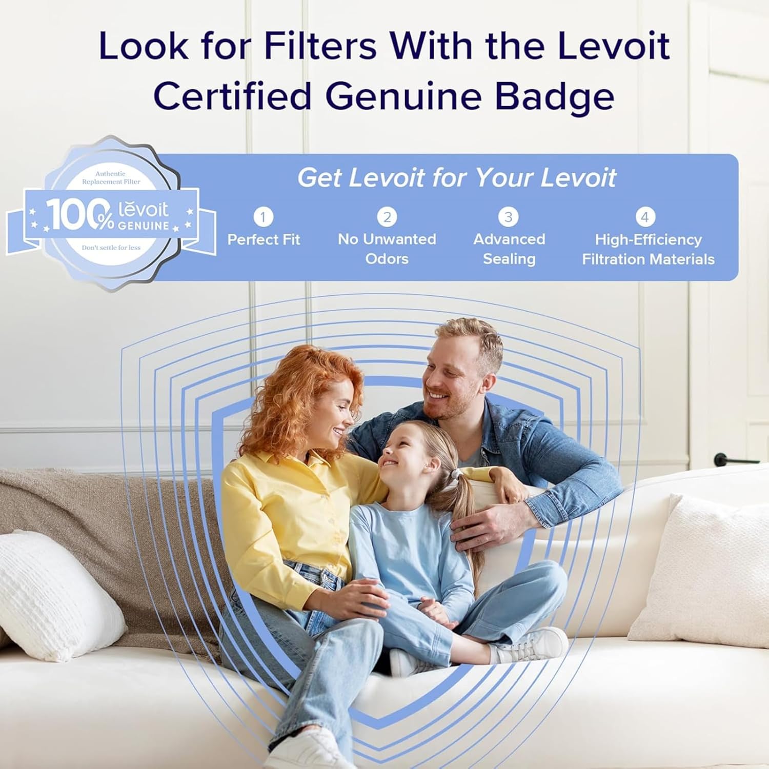 Levoit Air Purifiers Smart with Plasma for Home Bedroom,2026 Upgraded HEPA Filter with Air Quality Sensor, Removes 99.97% Pollen Allergies Dust Odours, Alexa Enabled with Quiet Auto Mode
