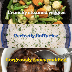 Russell Hobbs 17 Liter Retro Microwave Oven – 700W 5 Power Levels Defrost Function Manual Control RHRETMM705R