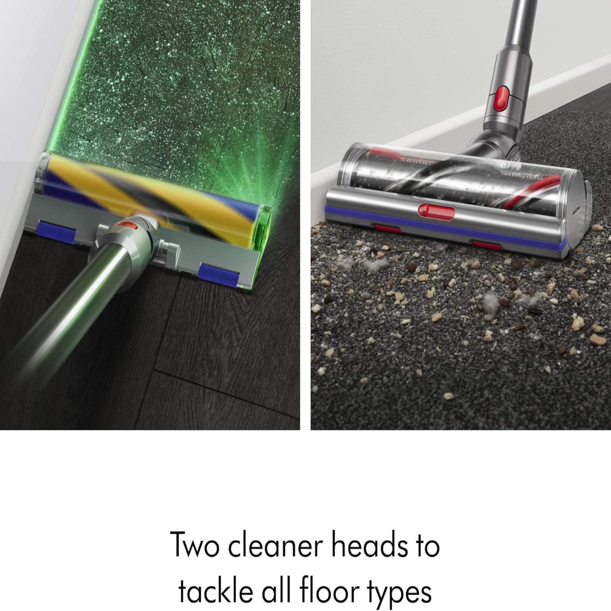 Dyson V15 Detect Cordless Vacuum Cleaner 240AW Laser Dust Detection HEPA Filtration Up to 60 Minutes