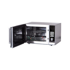 BLACK+DECKER 30 Liter Digital Microwave Oven with Grill – 900W Auto Menu Defrost Function Mirror Finish MZ2010P-B5