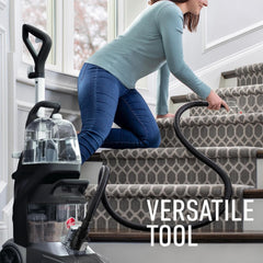 Hoover Power Scrub XL+ Carpet Washer, SpinScrub Technology, Quick Drying, For Carpet & Hard Floors (CDCW-PSME) | Deep Cleaning Carpet Shampooer Machine with Multi-Purpose Tools, Powerful Suction, Pair with Hoover Carpet Cleaner Solution