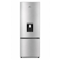 D-Star Bottom Freezer Refrigerator Water Dispenser Bottom Mount Freezer DS-310RW (Silver)