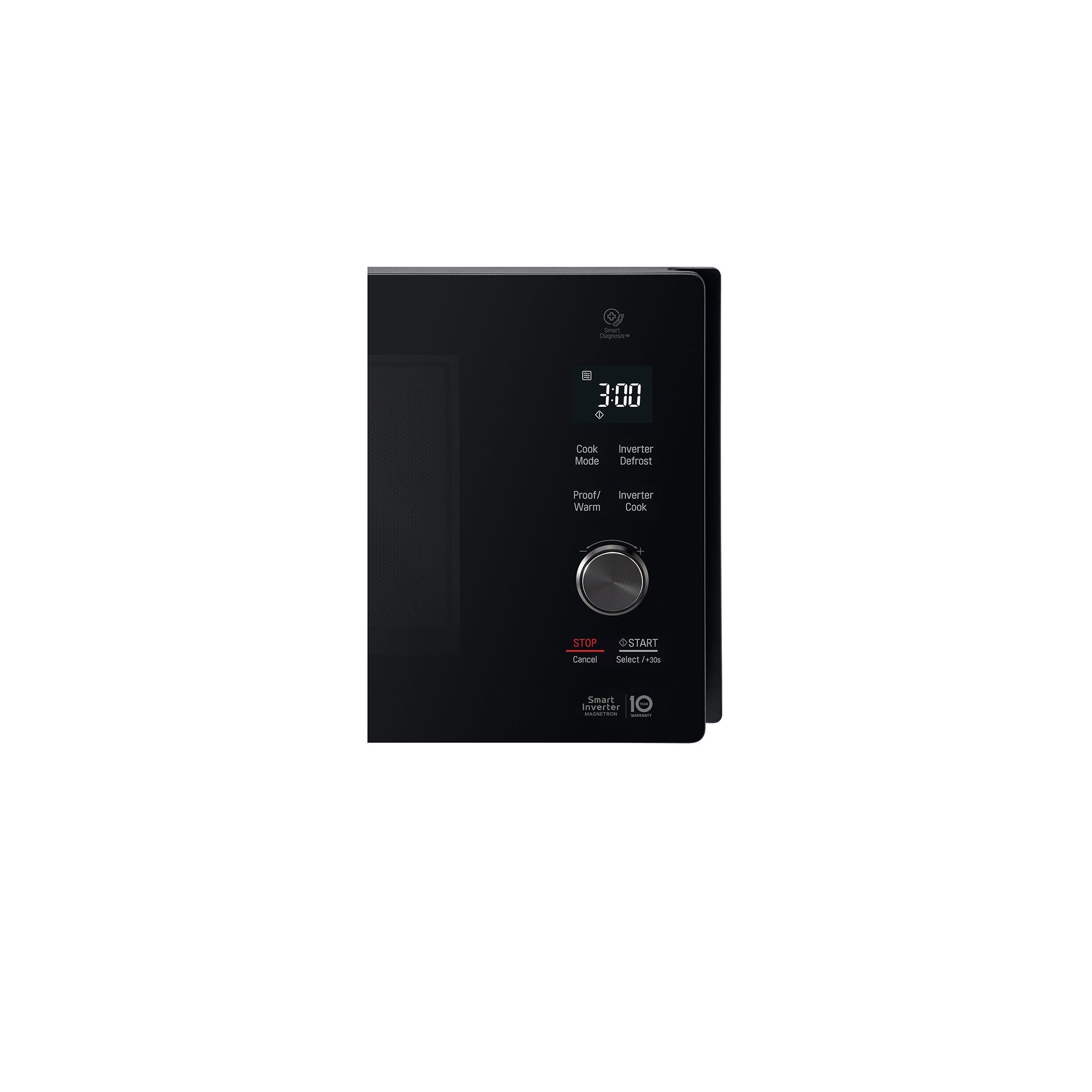 LG Microwave oven 42L Smart Inverter Even Heating and Easy Clean Black color MS42660BS