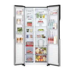LG Side-by-Side Refrigerator 509 L Total No Frost Multi Air Flow & Touch LED Display GRFB587PQAM
