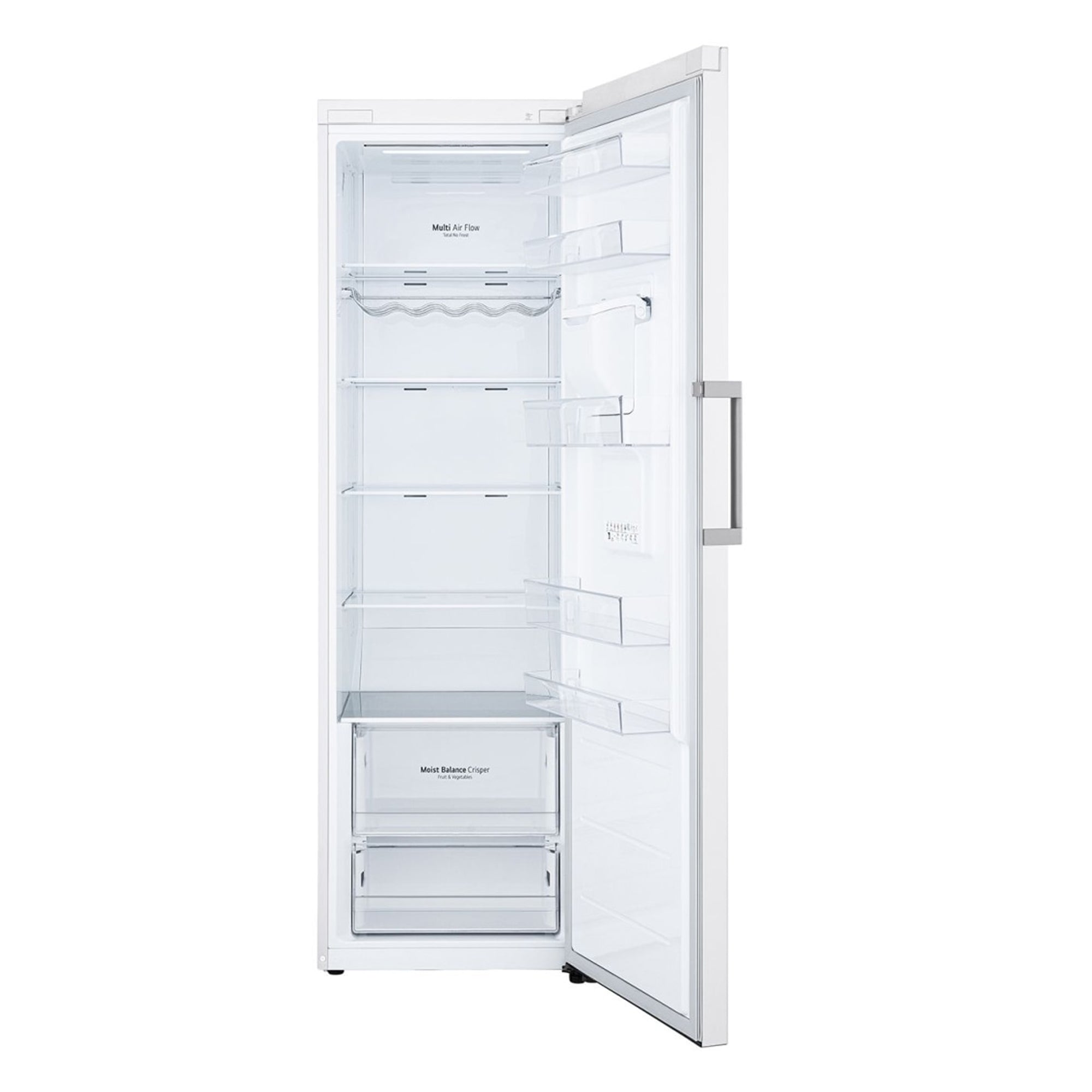 LG Single Door Refrigerator 380L – Smart Inverter DoorCooling Multi Air Flow GR-F411ELDM (white)