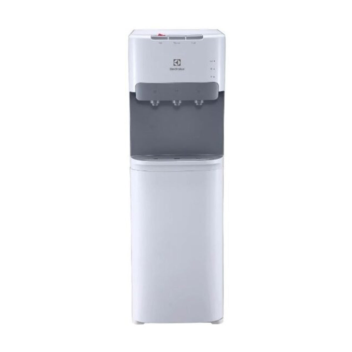 Electrolux Bottom Load Water Dispenser – Hot Cold & Ambient Child Lock LED Display EQAXF1BXWG (white)