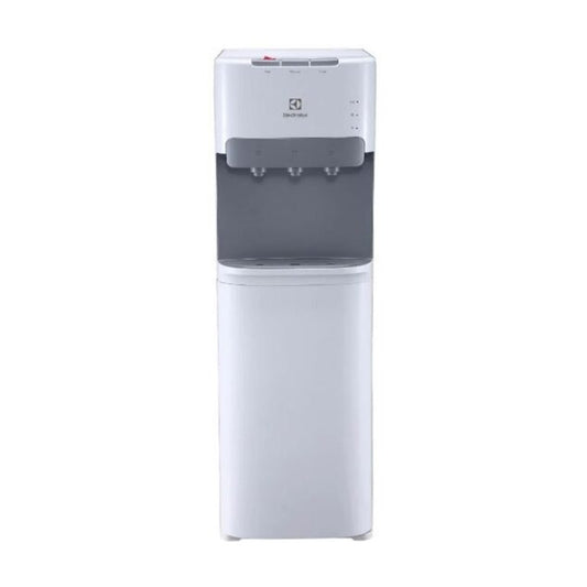 Electrolux Bottom Load Water Dispenser – Hot Cold & Ambient Child Lock LED Display EQAXF1BXWG (white)