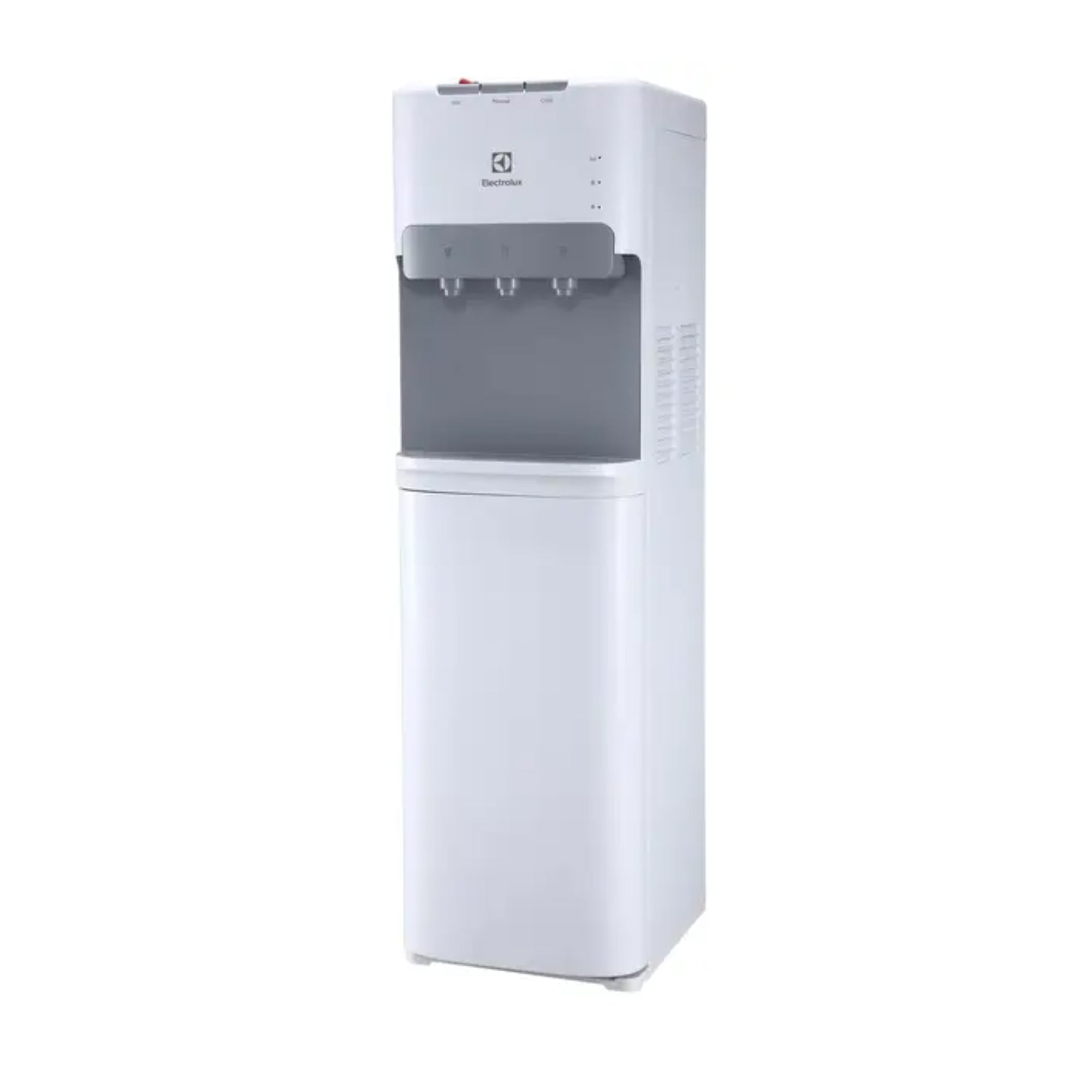 Electrolux Bottom Load Water Dispenser – Hot Cold & Ambient Child Lock LED Display EQAXF1BXWG (white)
