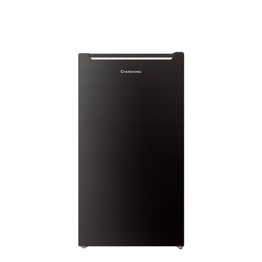 Changhong Single Door Refrigerator 100L Semi Auto Defrost Adjustable Thermostat Separate Freezer FSR130DB (Black)