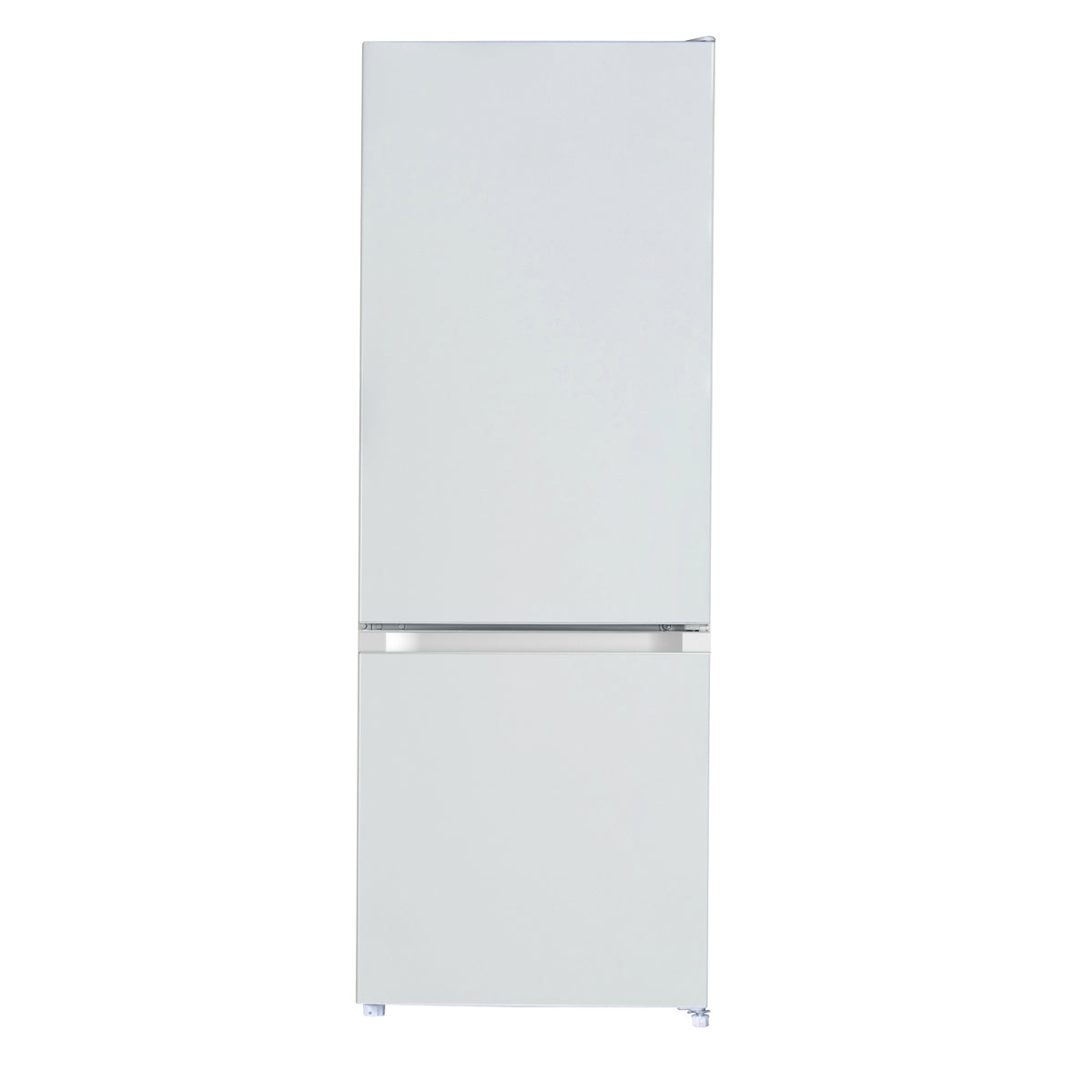 Benavent Bottom Freezer Refrigerator 262L Electronic Control Glass Shelves Interior Light CBME17655ELW (White)