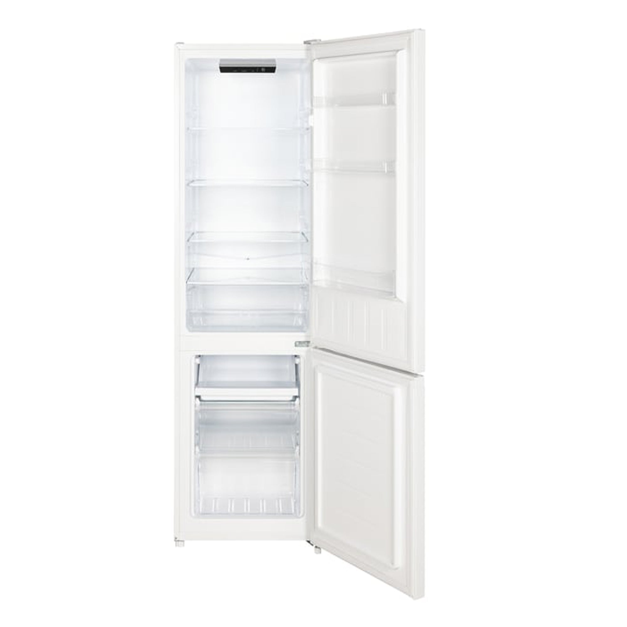 FAR Bottom Freezer Refrigerator 262L Static Cooling Reversible Door Glass Shelves CBG2625DW (White)