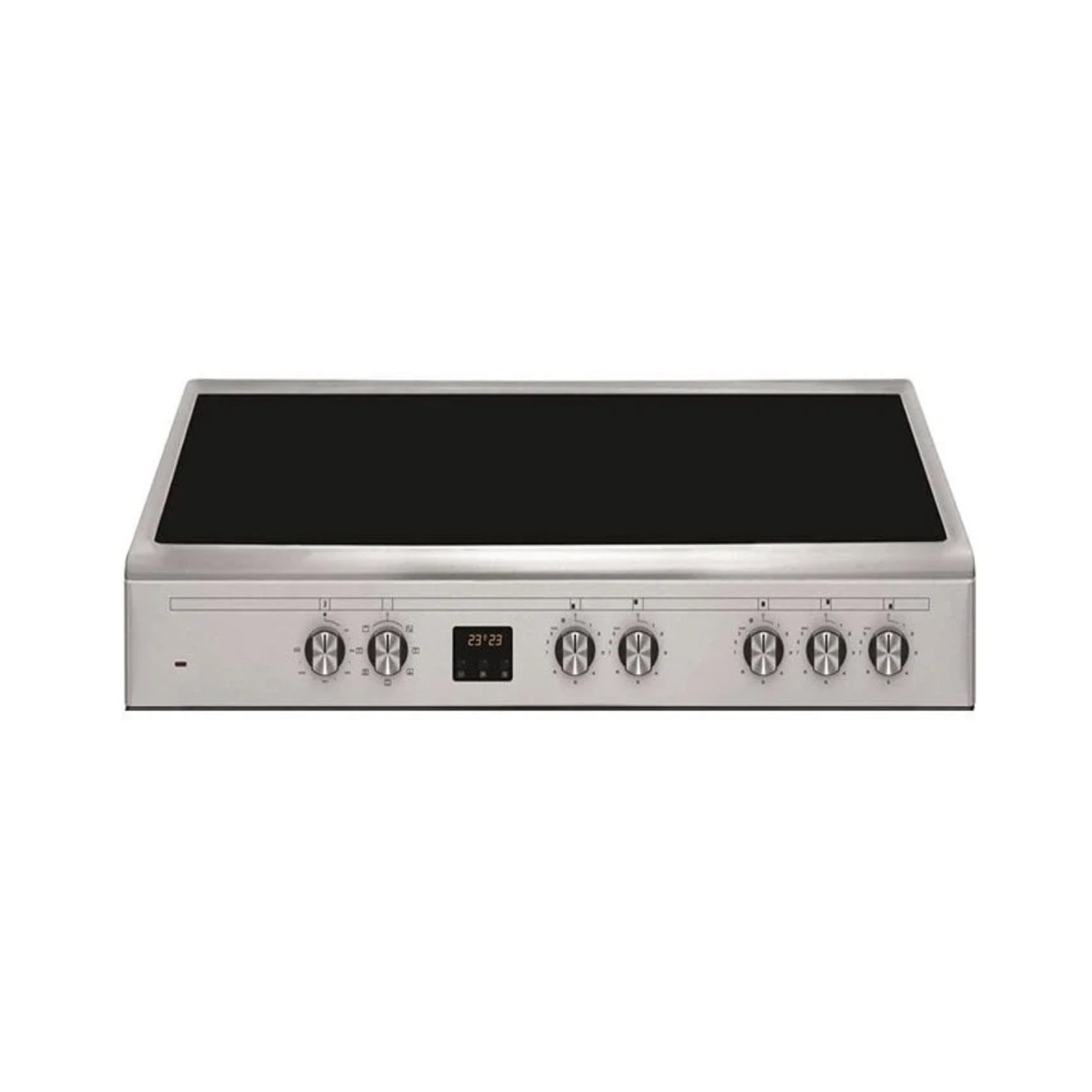 Veneto Freestanding Vitroceramic Cooker 90x60cm 5 Radiant Heaters 133L Electric Oven N1X96EVTC (Stainless Steel)
