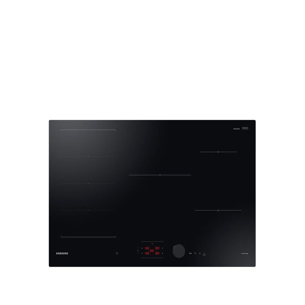 Samsung 80cm Induction Hob NZ85C6058FK – 5 Zones Flex Zone Plus WiFi 7.4kW Power Touch Control RFNE360X