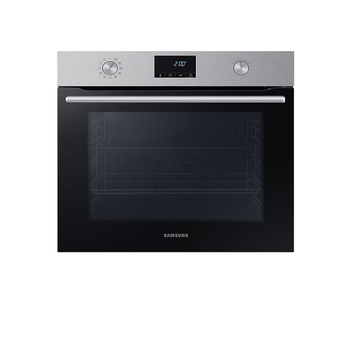 فرن كهربائي مدمج من سامسونج، سعة 68 لترًا، مصنوع من الفولاذ المقاوم للصدأ