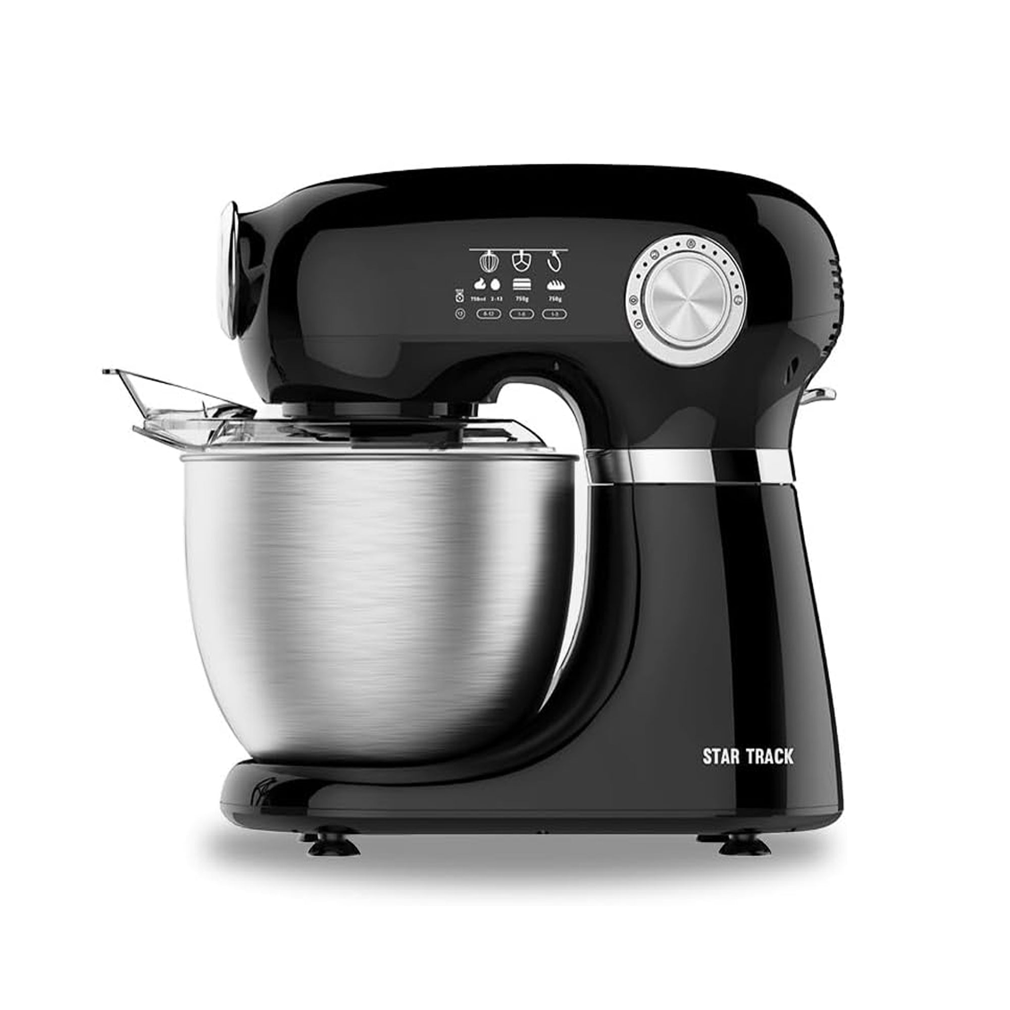 Star Track Kitchen Machine 5L Stand Mixer 1000W Stainless Steel Bowl Dough Hook Beater & Whisk ST-BID-KM1000