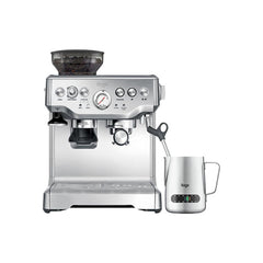 Sage - The Barista Express - Bean to Cup Coffee Machine with Grinder | Milk Frother, Brushed Stainless Steel - UAE Version, 2 Yr Warranty, Free Coffee from RAW