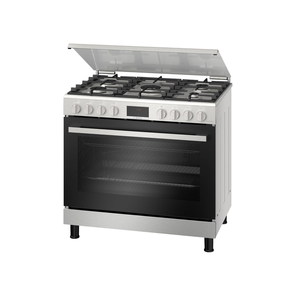 Bosch Free Standing Gas Cooker 90cm, 147L, German Engineering Cooking Range HGW3ASQ50M