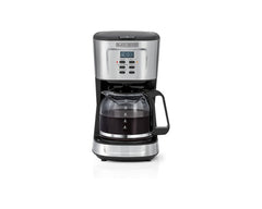 BLACK+DECKER DCM85-B5 12-Cup Programmable Coffee Maker, 900W, 1.5L Glass Carafe