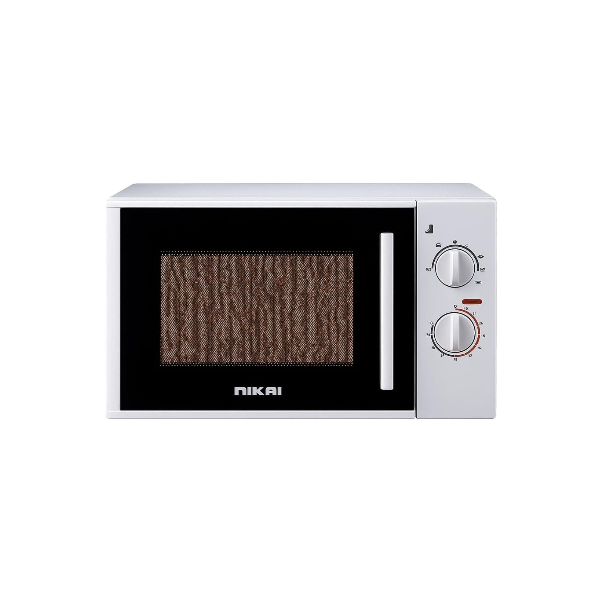 Nikai 700W 30L Microwave Oven, Timer & Defrost Functions, Compact Design, NMO3010M