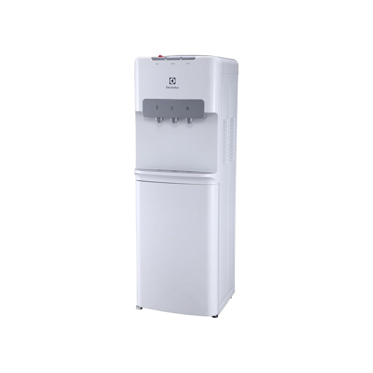 Electrolux Water Dispenser, Top Loading, 3-taps Equipped with Hot Cold and Ambient Temperature, Floor Standing, LED Indicator, Child Safety Lock for Faucet, Ideal for Home, Office & Pantry, EDBMFSXWG