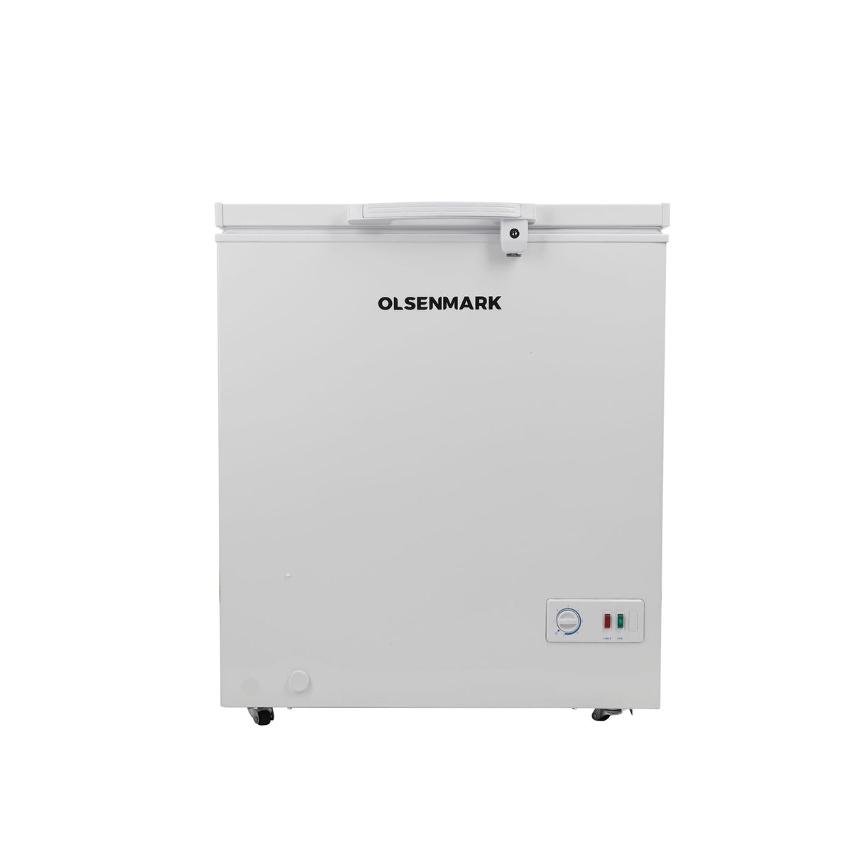 Olsenmark OMCF5003 Chest Freezer 170L- Portable Refrigerator, Adjustable Thermostat Knob, Compact Refrigerator | Ideal for Retailers, Home, Medical, Restaurants & More