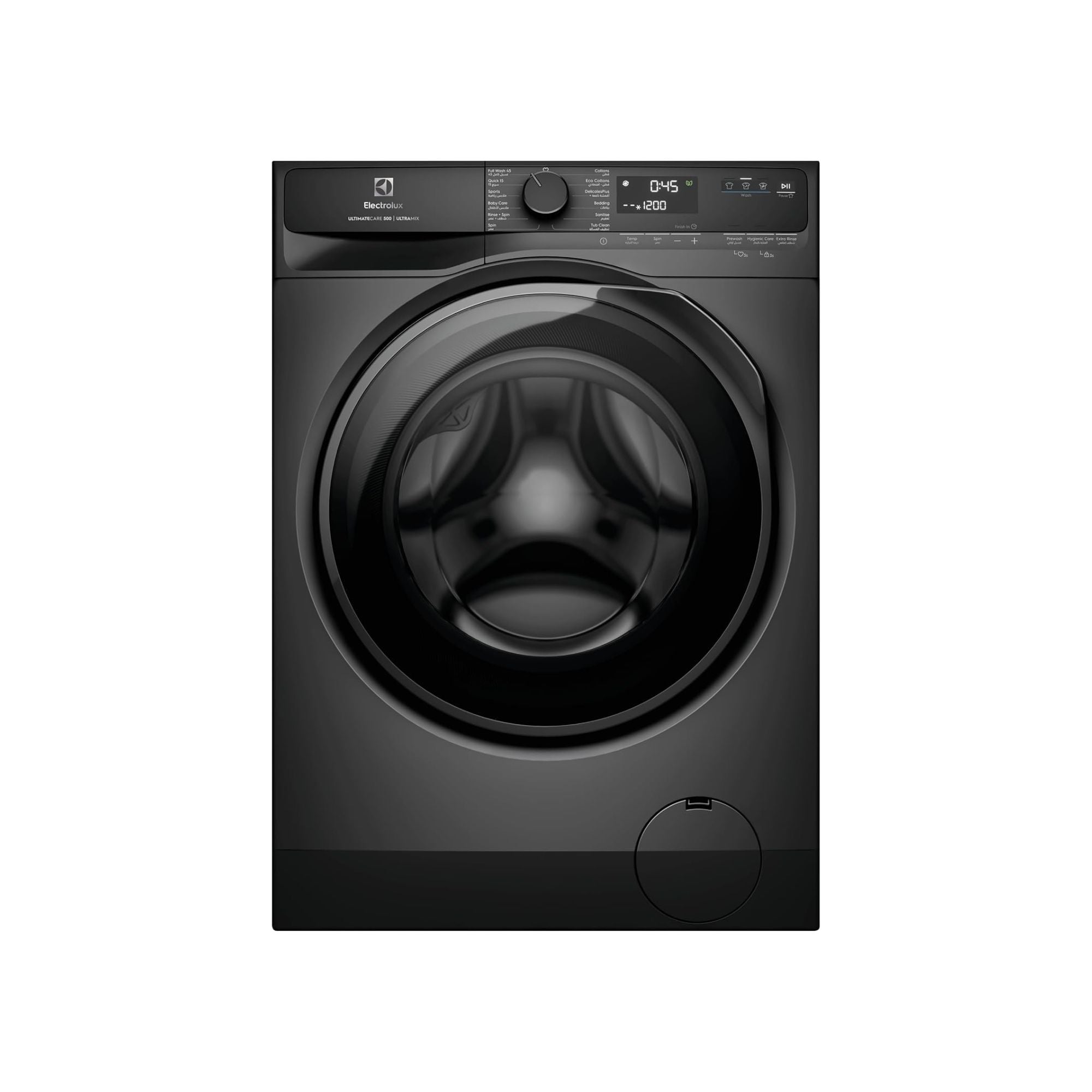 Electrolux 8KG Eco Inverter High Efficiency Motor Front Load Washing Machine, 1200 RPM & 5 Star Rating, 13 Programs includes FULL LOAD 45Minutes WASH, ULTIMATECARE500, EWF8023P5SC