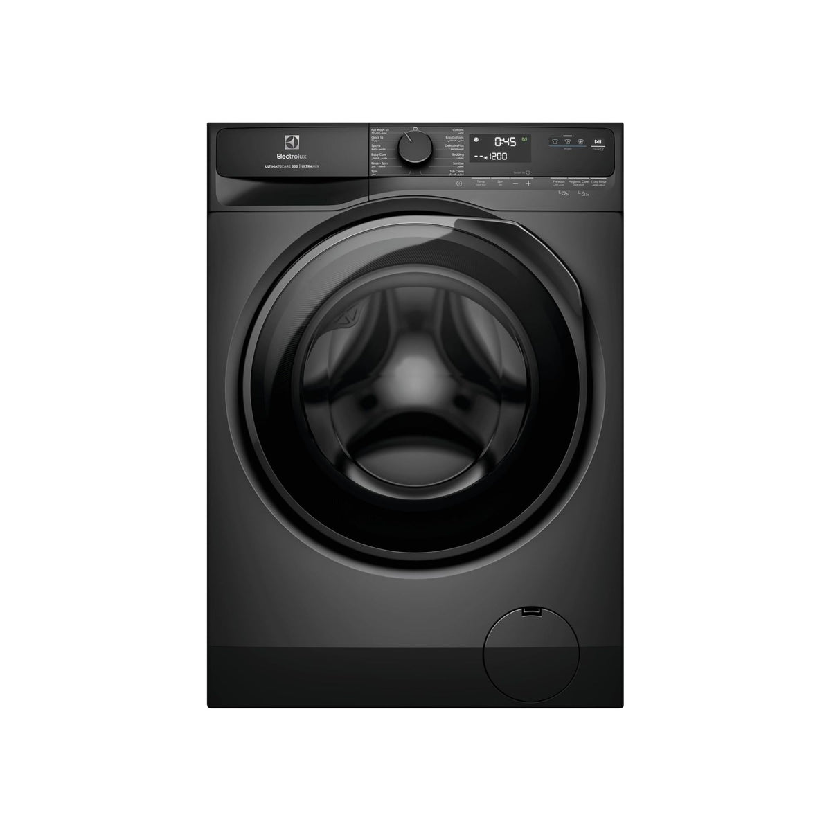 Electrolux 8KG Eco Inverter High Efficiency Motor Front Load Washing Machine, 1200 RPM & 5 Star Rating, 13 Programs includes FULL LOAD 45Minutes WASH, ULTIMATECARE500, EWF8023P5SC