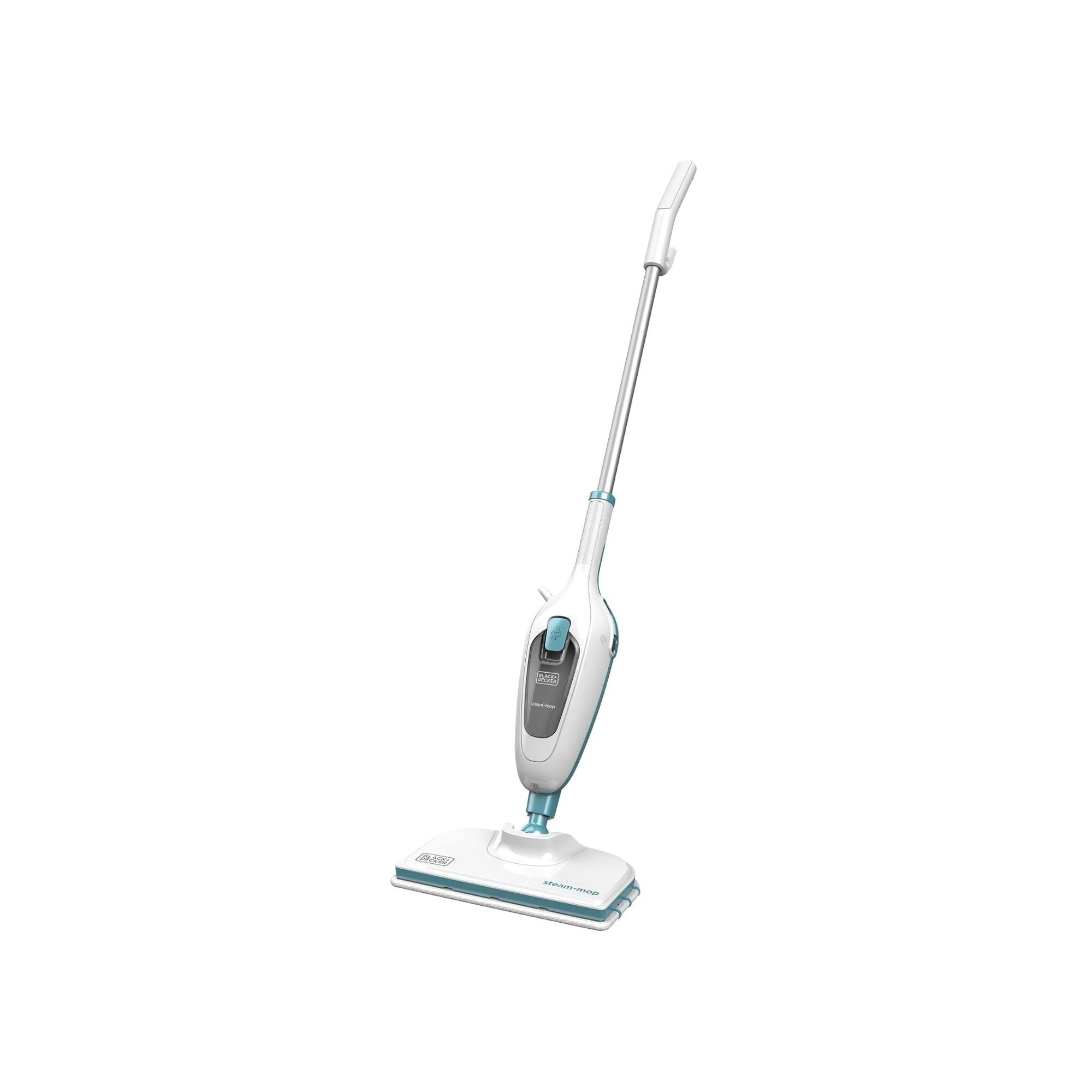 Black+Decker FSMH13E5-GB, 1300w 5in1 Steam-Mop, White, 1300 W, 380 milliliters